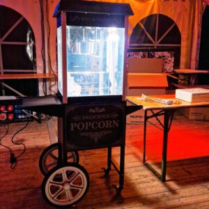 Retro- Profi- Popcornmaschine leihen