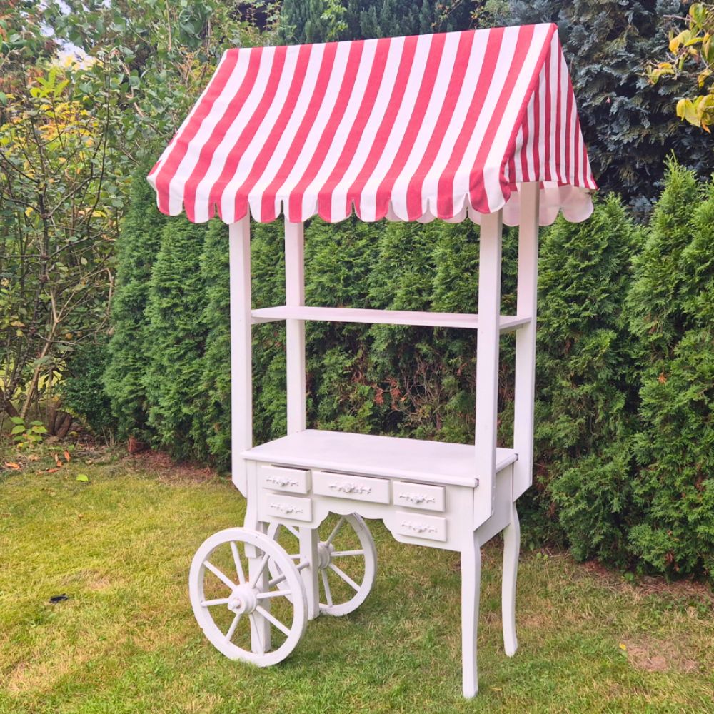 Candybar Wagen rotes Dach