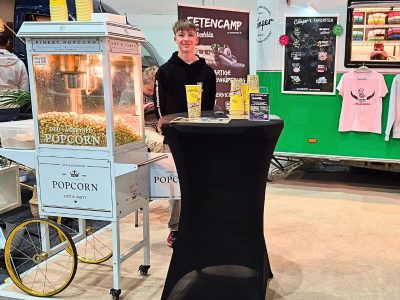 Fetenkidz auf der Messe Hamburg mit Popcorn